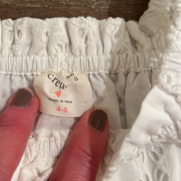 Crewcuts Eyelet Cropped Shirt - Picture 2 of 3